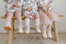 Load image into Gallery viewer, Darcie Hard Sole Genuine Leather Boots - Blossom LAST PAIR SIZE 7