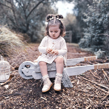 Load image into Gallery viewer, Darcie Hard Sole Genuine Leather Boots - Blossom LAST PAIR SIZE 7