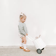 Load image into Gallery viewer, Indi Hard Sole Genuine Leather T-bar - Almond.