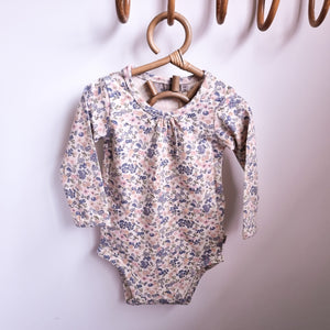 Wheat Organic Cotton Floral Body Suits